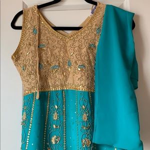 Indian anarkali dress